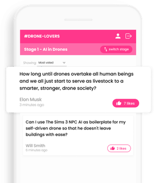 OneAsk highlight question feature